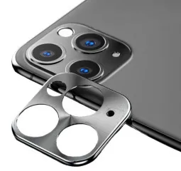Рамка на камеру iPhone 11 Pro/iPhone 11 Pro Max Сталь. Фото 4