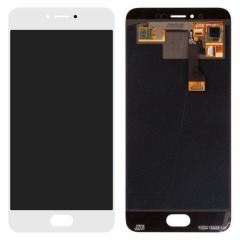 Lcd + Touchscreen Meizu Pro 6 White. Фото 2