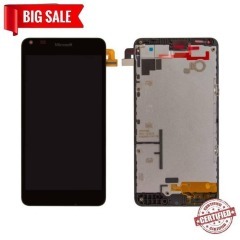 Lcd + Touchscreen Nokia 640 з рамкою Black