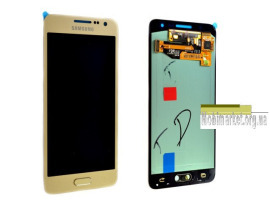 Lcd + Touchscreen Samsung A3 a300 Gold. Фото 3