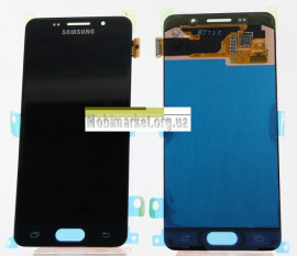 Lcd + Touchscreen Samsung A3 a310 Black. Фото 3