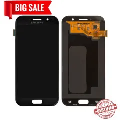 Lcd + Touchscreen Samsung A5 a520 Black Oled. Фото 6