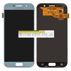 Lcd + Touchscreen Samsung A5 a520 Blue. Фото 3