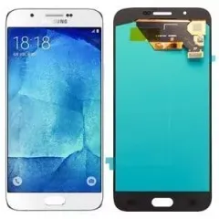Lcd + Touchscreen Samsung A8/A800 White Oled. Фото 6