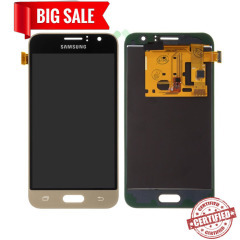 LCD+TOUCH Samsung J120 GOLD КОПІЯ БЕЗ РЕГУЛ ПІДСВІТКИ