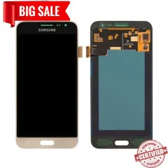 Lcd + Touchscreen Samsung J320 Gold Oled. Фото 5
