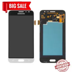 Lcd + Touchscreen Samsung J320 White Amoled. Фото 3