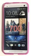 Силікон Htc Desire 700 V.1 Rose. Фото 6