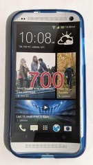 Силікон Htc Desire 700 V.2 Blue. Фото 2