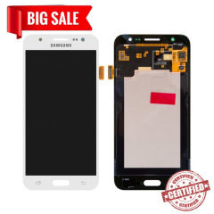 Lcd + Touchscreen Samsung J500 White AAA