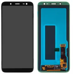 Lcd + Touchscreen Samsung J6/J600 Black Oled. Фото 6