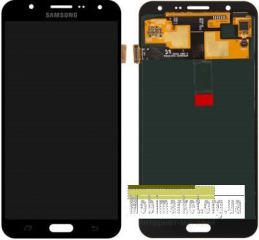 Lcd + Touchscreen Samsung J700/J701 Black TFT. Фото 5