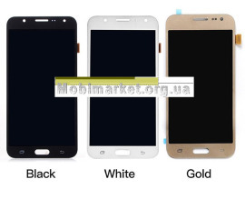 Lcd + Touchscreen Samsung J700/J701 Gold Oled. Фото 5