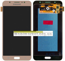 Lcd + Touchscreen Samsung J710 Gold Oled. Фото 4