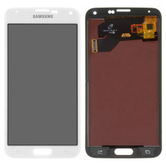 Lcd + Touchscreen Samsung S5 G900 White Копія. Фото 2