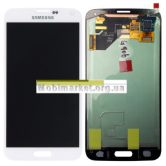 Lcd + Touchscreen Samsung S5 G900 White Копія. Фото 3