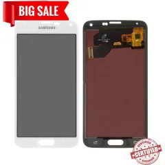Lcd + Touchscreen Samsung S5 G900 White Копія. Фото 5