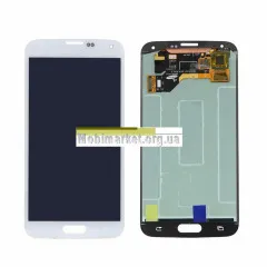 Lcd + Touchscreen Samsung S5 G900 White Копія. Фото 6