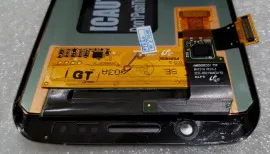 Lcd + Touchscreen Samsung S6 Edge G925 Dark Blue. Фото 8