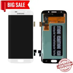Lcd + Touchscreen Samsung S6 Edge G925 White. Фото 6
