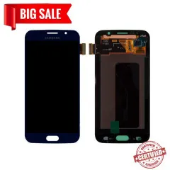 Lcd + Touchscreen Samsung S6 G920 Dark Blue AAA. Фото 5