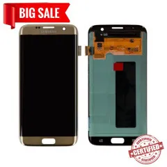 Lcd + Touchscreen Samsung S7 Edge G935 Gold. Фото 5