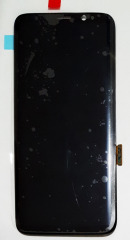 Lcd + Touchscreen Samsung S8 G950 Black Oled з рамкою. Фото 3