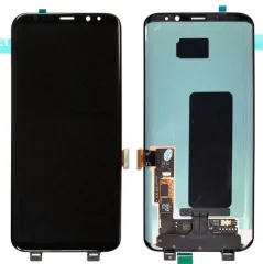 Lcd + Touchscreen Samsung S8 G950 Black Oled з рамкою. Фото 2