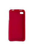Силікон iPhone 4G/4S - Малиновий