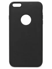 Силікон iPhone 6+ - Black з вирізом. Фото 3