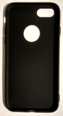 Силікон iPhone 7\iPhone 8 - Black з вирізом