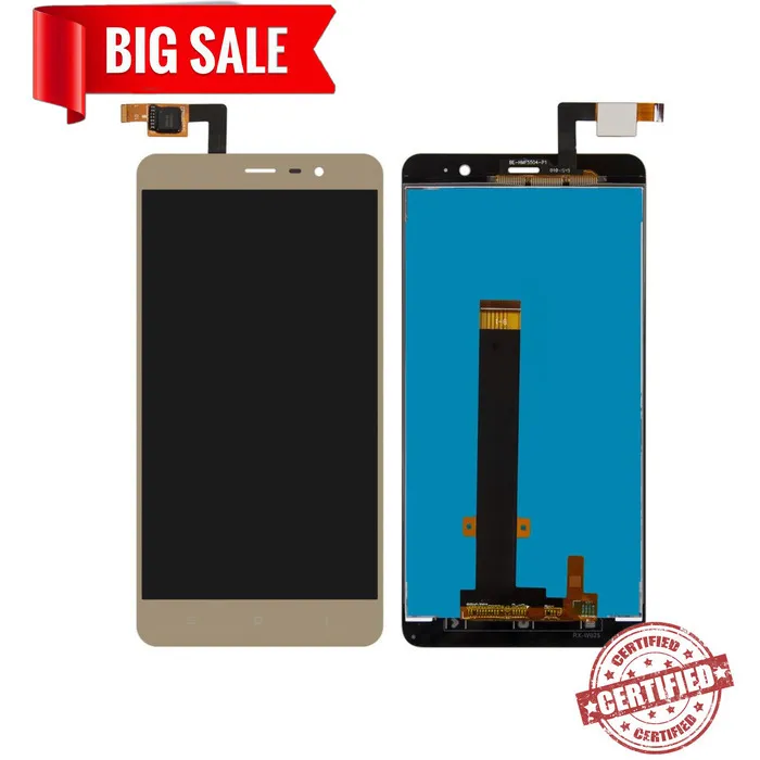 Lcd + Touchscreen Xiaomi Redmi Note 3 / Redmi Note 3 Pro Gold