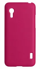 Силікон LG L5 II Optimus (E450/E455) - Pink. Фото 3
