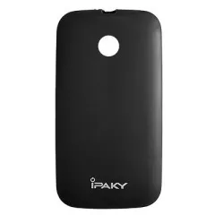Силікон Motorola Moto E Black Ultra Slim. Фото 3