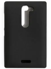 Силікон Nokia 501 Asha - Black. Фото 3