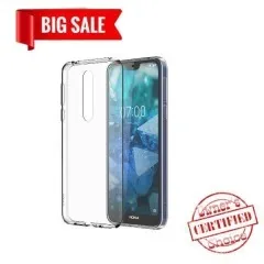 Силікон Nokia 7.1 Прозорий. Фото 3