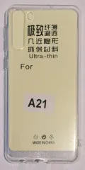 Силікон Samsung A215/A21 Прозорий. Фото 3
