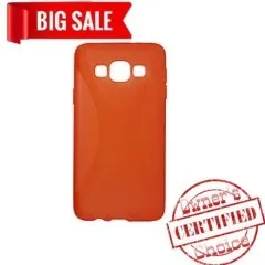 Силікон Samsung A3 A300 Orange. Фото 3