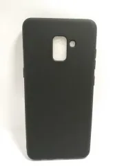 Силікон Samsung A8+(2018)/A730 Black. Фото 3