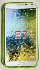 Силікон Samsung E7 E700 Green. Фото 2