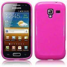 Силікон Samsung i8160 Galaxy Ace II - Pink. Фото 2