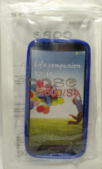 Силікон Samsung i9500 Galaxy S IV - Blue. Фото 2