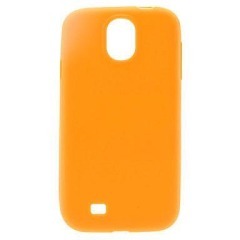 Силікон Samsung i9500 Galaxy S IV - Orange. Фото 2