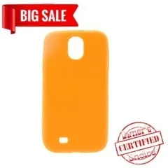 Силікон Samsung i9500 Galaxy S IV - Orange. Фото 3