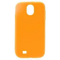 Силікон Samsung i9500 Galaxy S IV - Orange. Фото 2