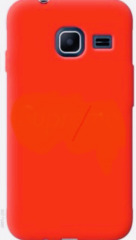 Силікон Samsung J105\J1 Mini Red. Фото 2