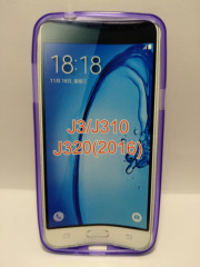 Силікон Samsung J3\J300\J320 Violet. Фото 2