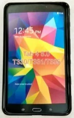 Силікон Samsung TAB 4 T330/T331/T335 8.0 Black. Фото 3