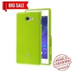 Силікон Sony d2305 xperia m2 Green. Фото 3