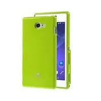 Силікон Sony d2305 xperia m2 Green. Фото 2